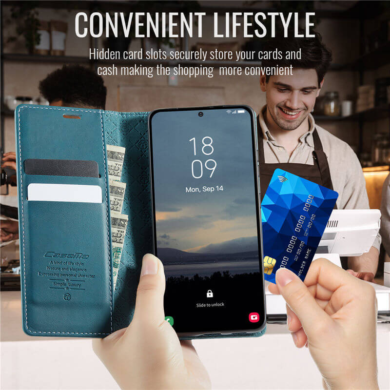 CaseMe Samsung Galaxy A53 5G Wallet Case – Magnetic & RFID Blocking - Image 5