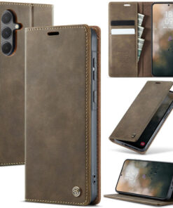 CaseMe Samsung Galaxy A55 Wallet Case – Magnetic & RFID Blocking