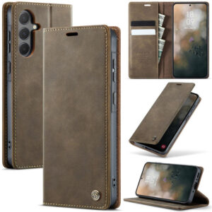 CaseMe Samsung Galaxy A55 Wallet Case – Magnetic & RFID Blocking