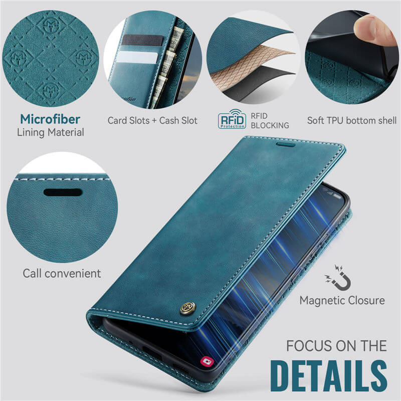 CaseMe Samsung Galaxy S20 FE Wallet Case – Magnetic & RFID Blocking - Image 4