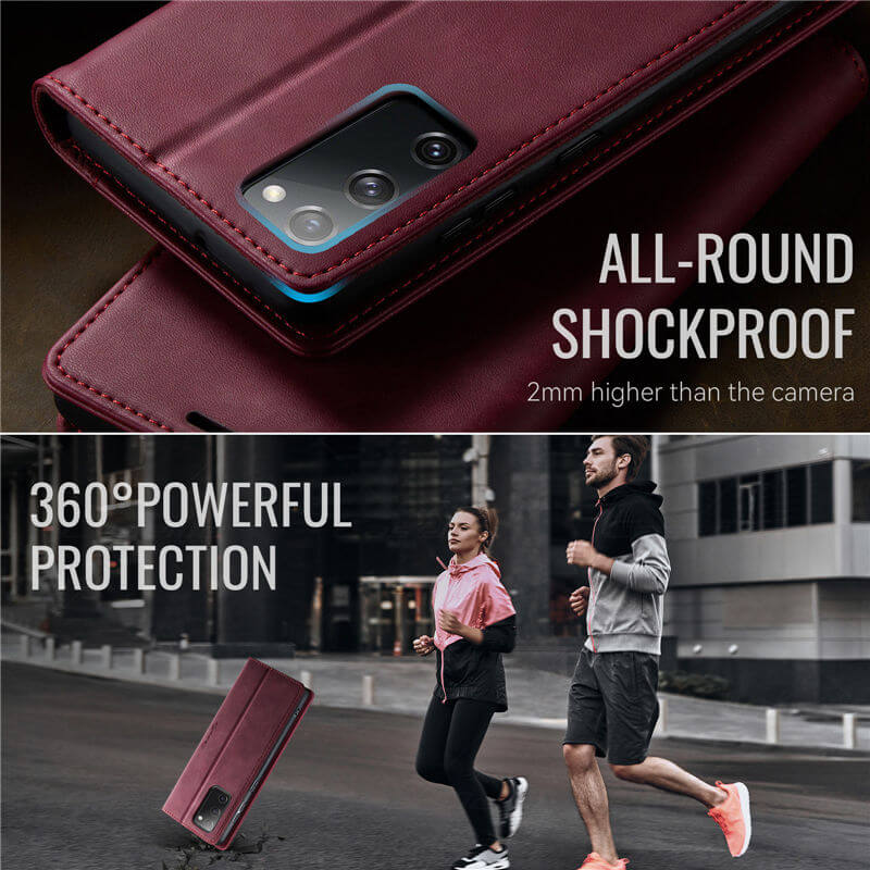 CaseMe Samsung Galaxy S20 FE Wallet Case – Magnetic & RFID Blocking - Image 7