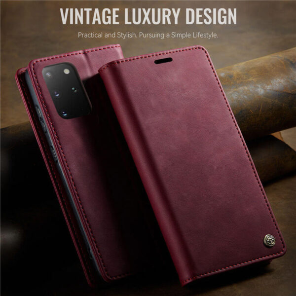 Alternative view of CaseMe Samsung Galaxy S20 Plus Wallet Case – Magnetic & RFID Blocking