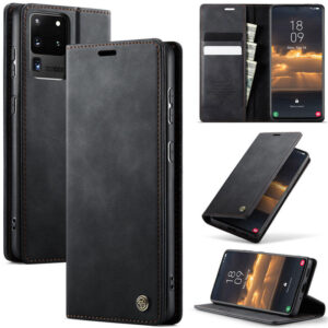 CaseMe Samsung Galaxy S20 Ultra Wallet Case – Magnetic & RFID Blocking