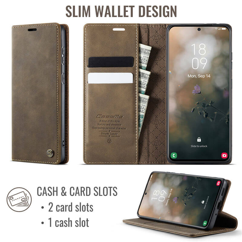 CaseMe Samsung Galaxy S20 Ultra Wallet Case – Magnetic & RFID Blocking - Image 3