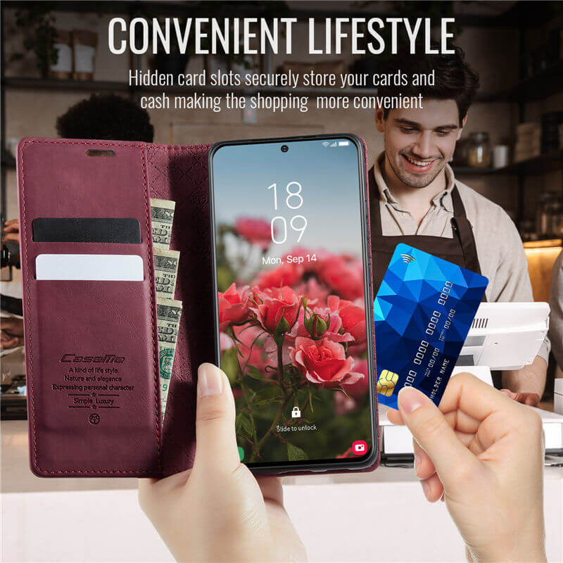 CaseMe Samsung Galaxy S20 Ultra Wallet Case – Magnetic & RFID Blocking - Image 5