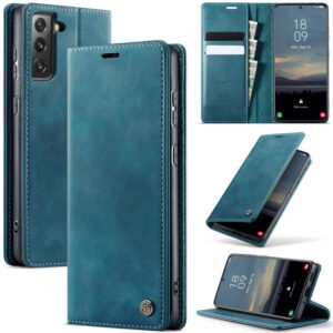 CaseMe Samsung Galaxy S21 FE Wallet Case – Magnetic & RFID Blocking