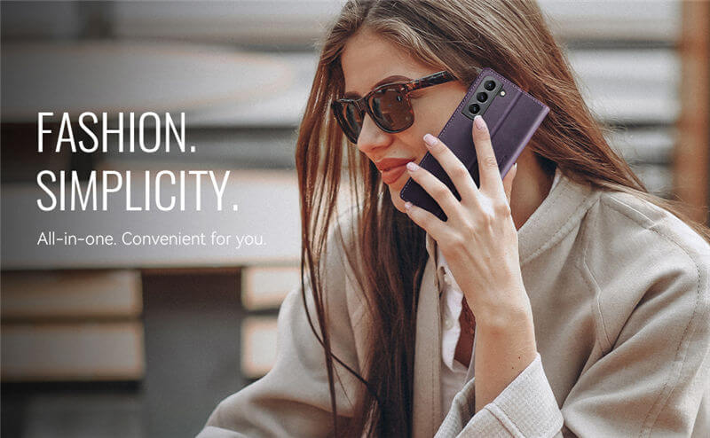 CaseMe Samsung Galaxy S21 FE Wallet Case