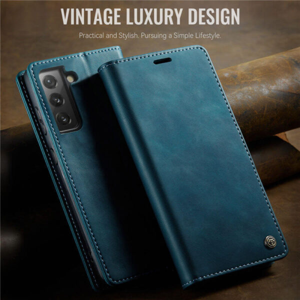 Alternative view of CaseMe Samsung Galaxy S21 Wallet Case – Magnetic & RFID Blocking
