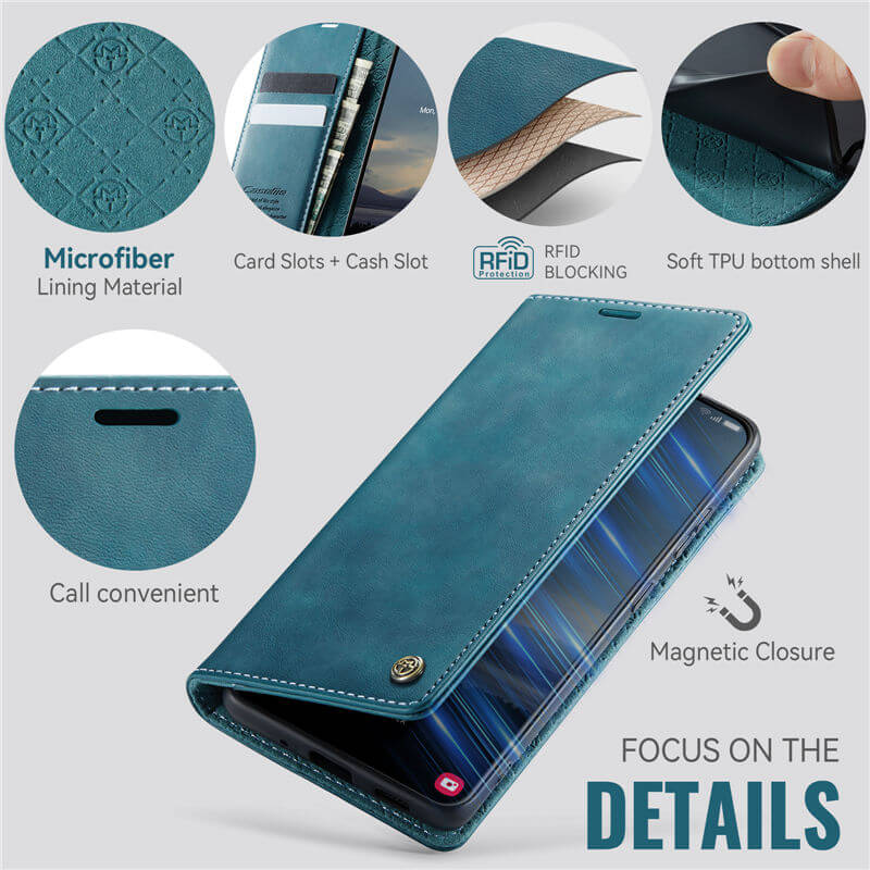 CaseMe Samsung Galaxy S21 Plus Wallet Case – Magnetic & RFID Blocking - Image 4