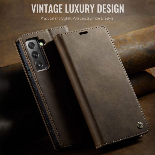 Alternative view of CaseMe Samsung Galaxy S22 Plus Wallet Case – Magnetic & RFID Blocking