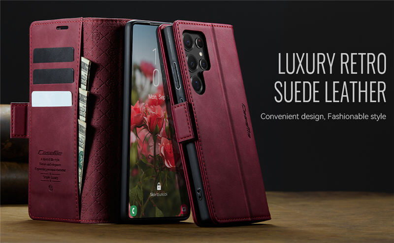 CaseMe Samsung Galaxy S22 Ultra Wallet Case
