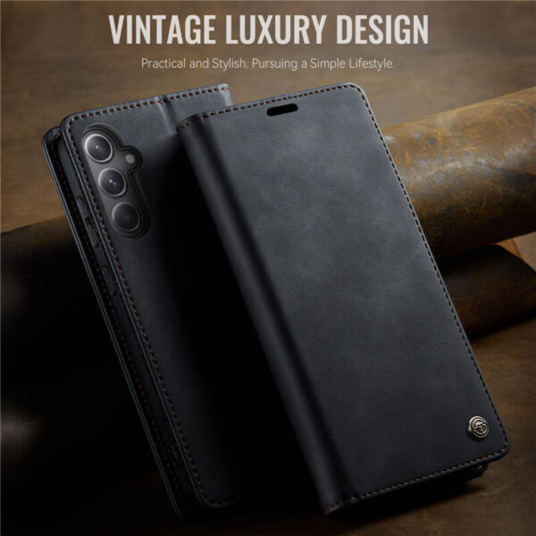 Alternative view of CaseMe Samsung Galaxy S23 FE Wallet Case – Magnetic & RFID Blocking
