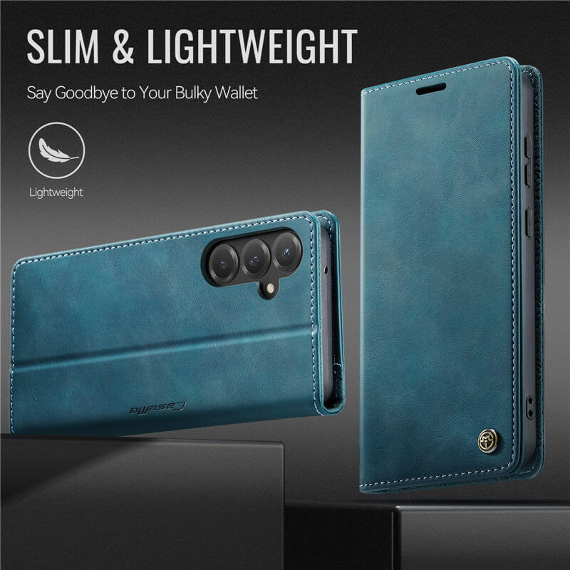 CaseMe Samsung Galaxy S23 FE Wallet Case – Magnetic & RFID Blocking - Image 8