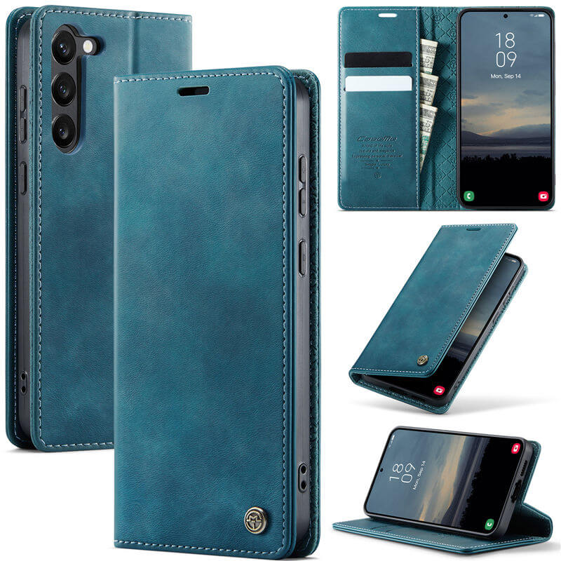 CaseMe Samsung Galaxy S23 Wallet Case – Magnetic & RFID Blocking