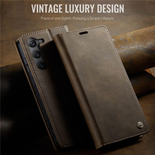 Alternative view of CaseMe Samsung Galaxy S23 Plus Wallet Case – Magnetic & RFID Blocking