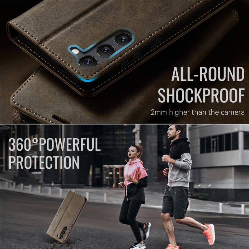 CaseMe Samsung Galaxy S23 Wallet Case – Magnetic & RFID Blocking - Image 7