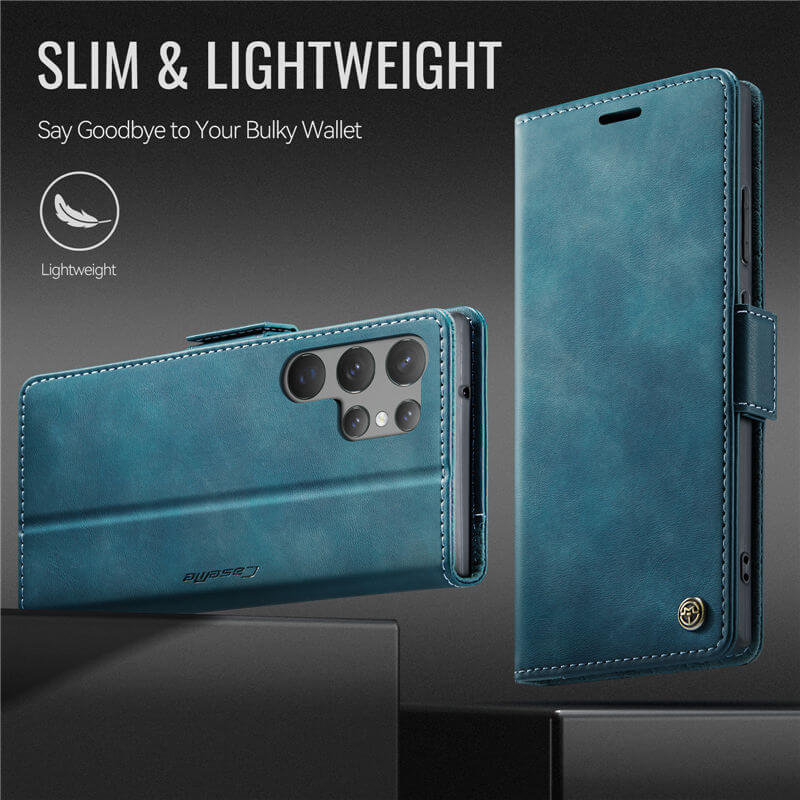 CaseMe Samsung Galaxy S23 Ultra Wallet Case – Magnetic & RFID Blocking - Image 8
