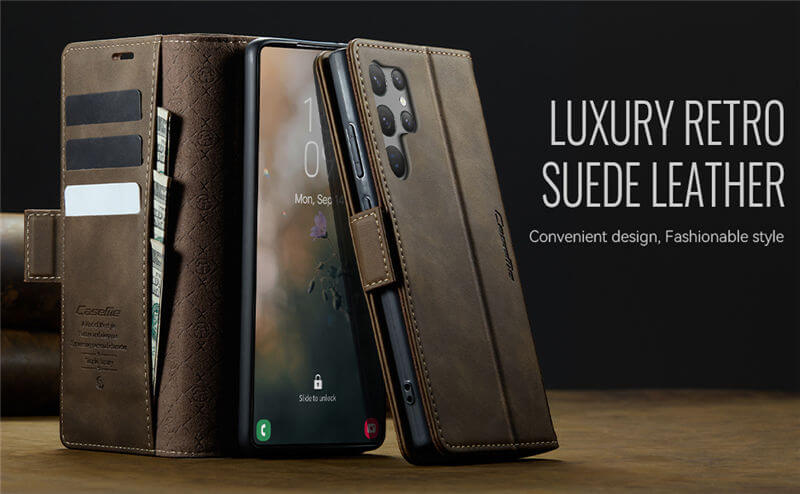 CaseMe Samsung Galaxy S23 Ultra Wallet Case