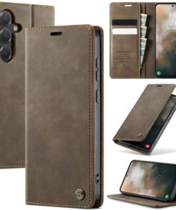 CaseMe Samsung Galaxy S24 Plus Wallet Case – Magnetic & RFID Blocking
