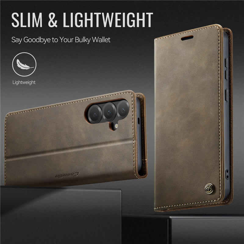 CaseMe Samsung Galaxy S24 Wallet Case – Magnetic & RFID Blocking - Image 8