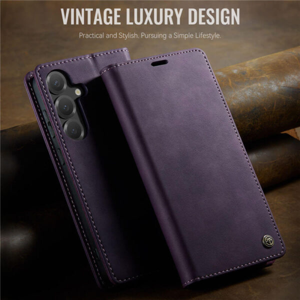 Alternative view of CaseMe Samsung Galaxy S24 Plus Wallet Case – Magnetic & RFID Blocking