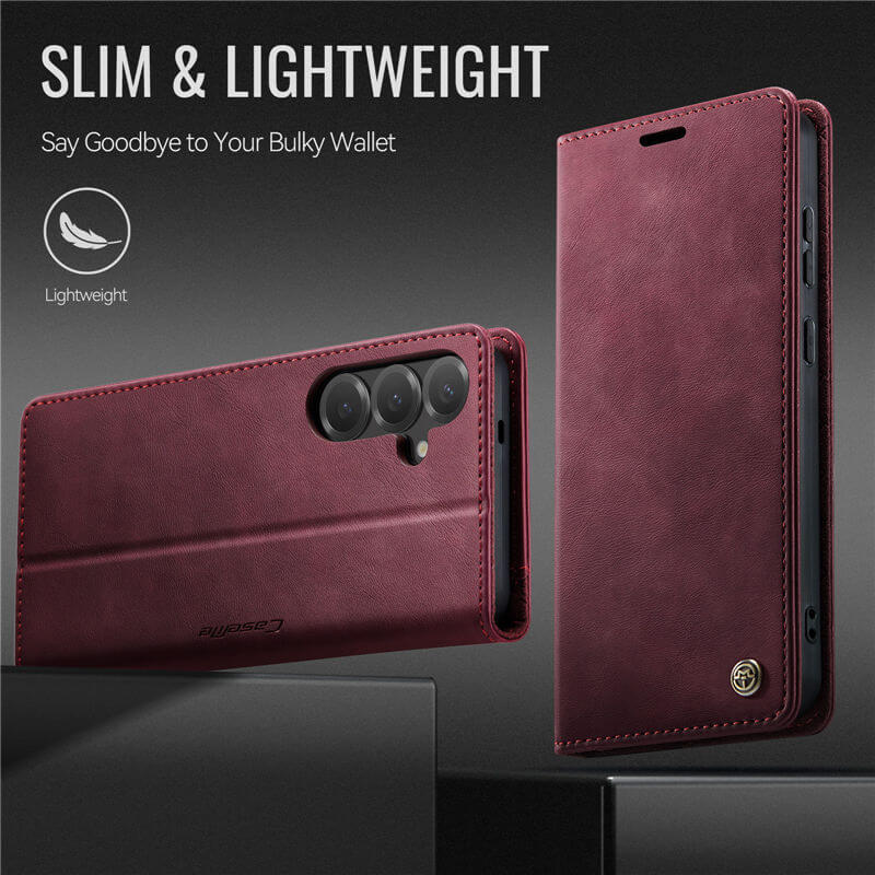 CaseMe Samsung Galaxy S24 Plus Wallet Case – Magnetic & RFID Blocking - Image 8