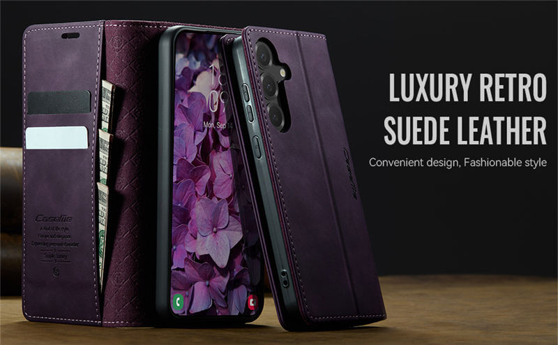 CaseMe Samsung Galaxy S24 Wallet Case