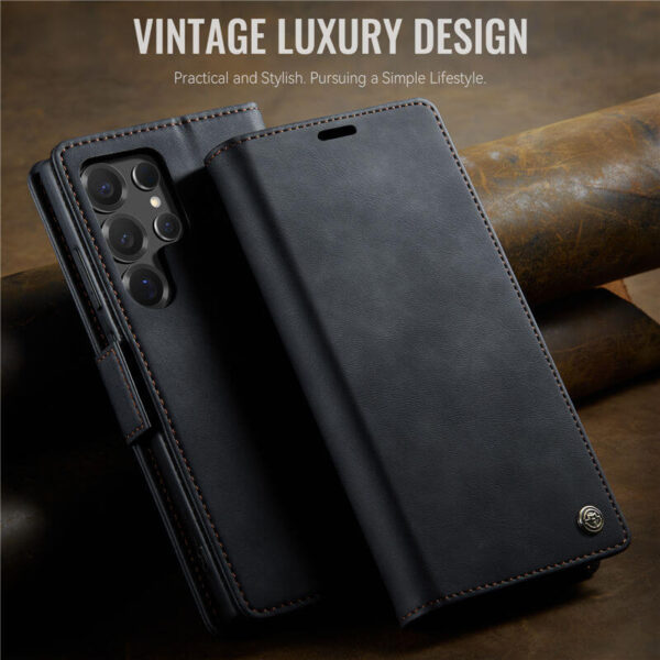 CaseMe Samsung Galaxy S24 Ultra Wallet Case – Magnetic & RFID Blocking - Image 2