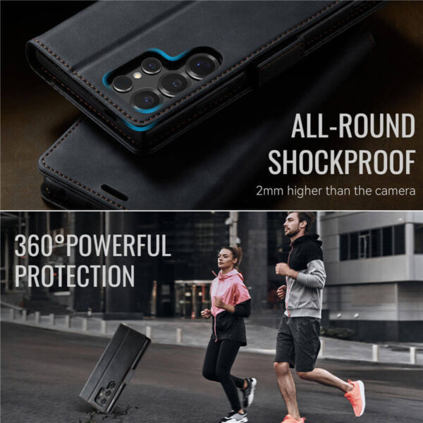 CaseMe Samsung Galaxy S24 Ultra Wallet Case – Magnetic & RFID Blocking - Image 7