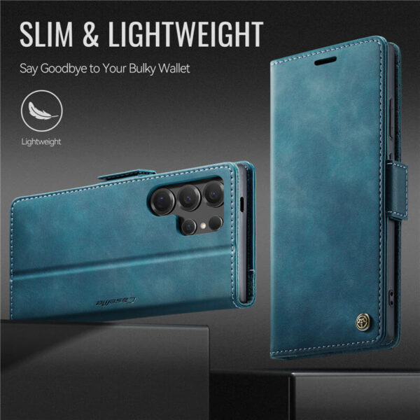 CaseMe Samsung Galaxy S24 Ultra Wallet Case – Magnetic & RFID Blocking - Image 8