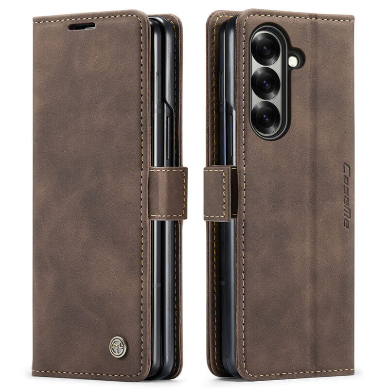 CaseMe Samsung Galaxy Z Fold7 Wallet Suede Leather Case - Image 12