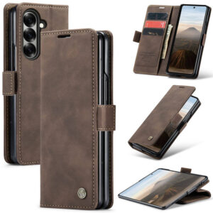 CaseMe Samsung Galaxy Z Fold7 Wallet Suede Leather Case
