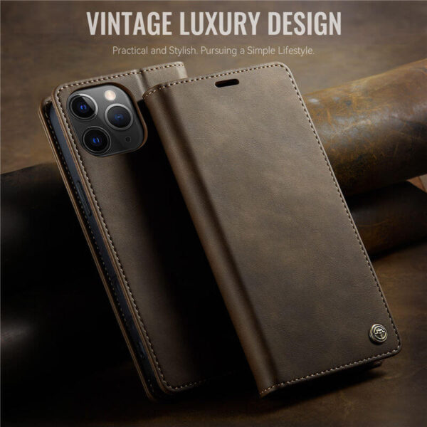 Alternative view of CaseMe iPhone 11 Pro Max Wallet Case – Magnetic & RFID Blocking