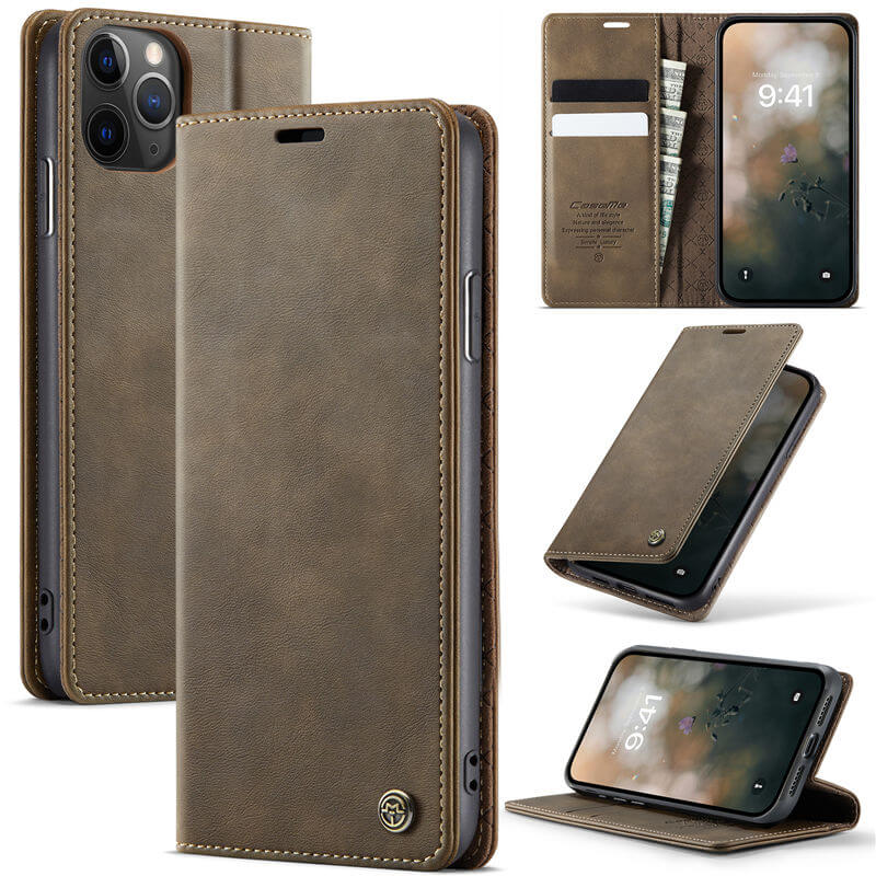 CaseMe iPhone 11 Pro Wallet Case – Magnetic & RFID Blocking