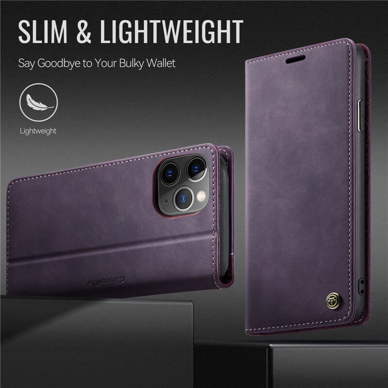 CaseMe iPhone 11 Pro Max Wallet Case – Magnetic & RFID Blocking - Image 8