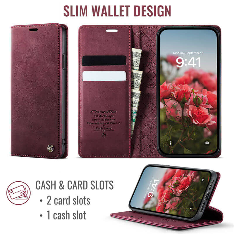 CaseMe iPhone 11 Pro Wallet Case – Magnetic & RFID Blocking - Image 3