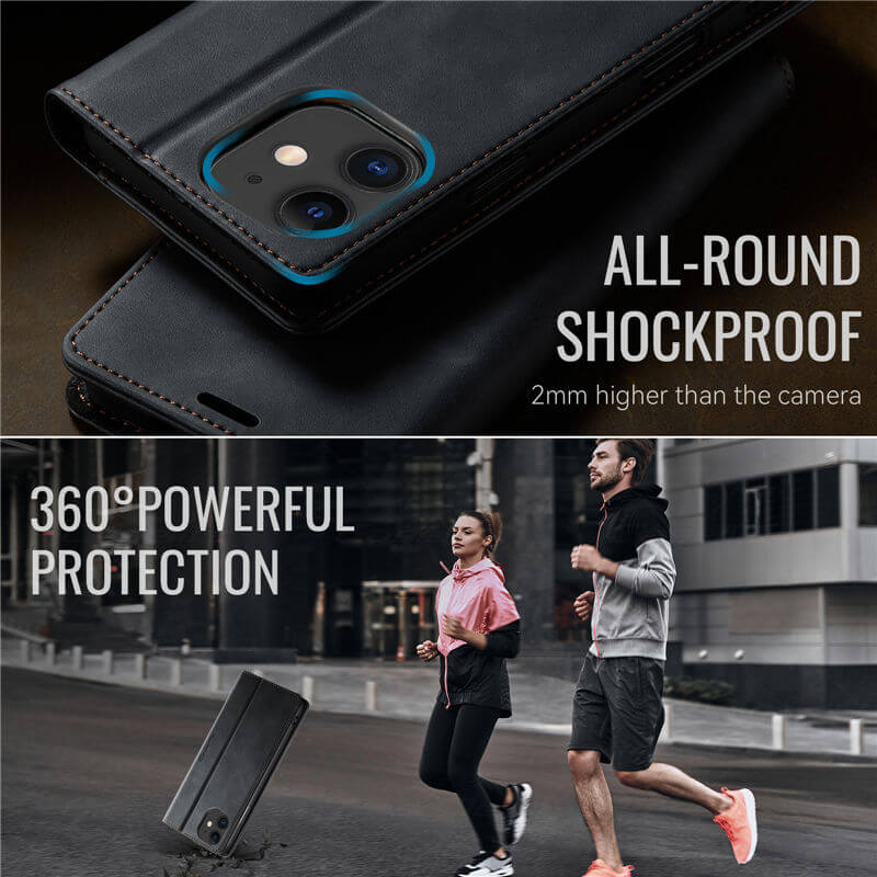 CaseMe iPhone 11 Wallet Case – Magnetic & RFID Blocking - Image 7