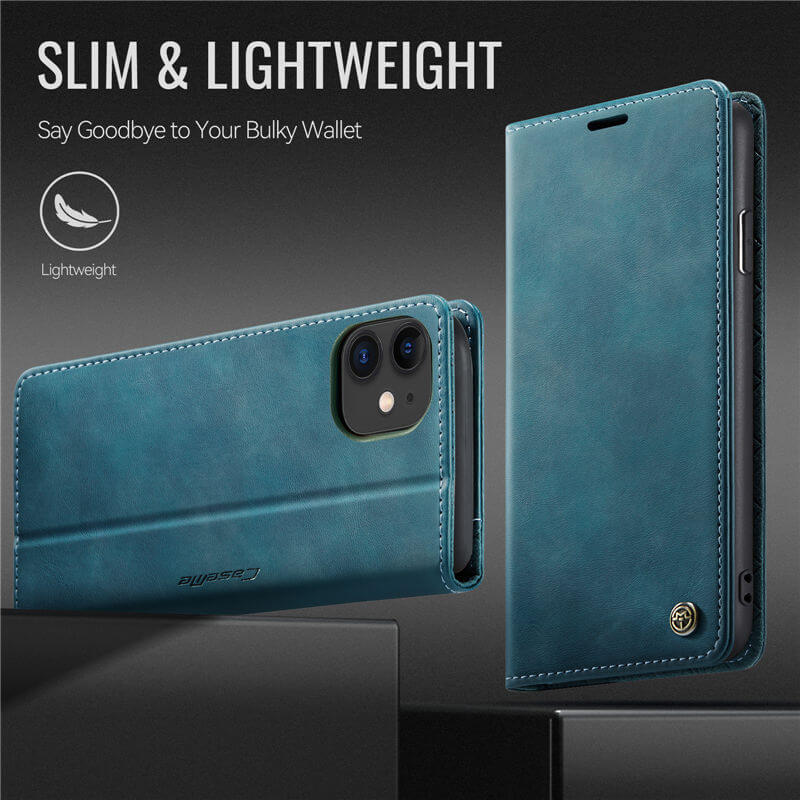 CaseMe iPhone 11 Wallet Case – Magnetic & RFID Blocking - Image 8