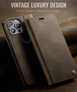 Alternative view of CaseMe iPhone 12/12 Pro Wallet Case – Magnetic & RFID Blocking