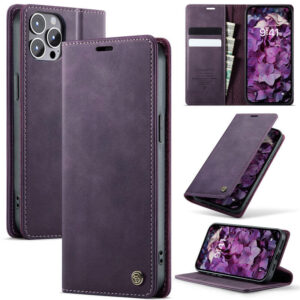 CaseMe iPhone 12 Pro Max Wallet Case – Magnetic & RFID Blocking