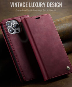 Alternative view of CaseMe iPhone 12 Pro Max Wallet Case – Magnetic & RFID Blocking