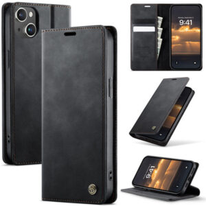 CaseMe iPhone 13 Wallet Case – Magnetic & RFID Blocking