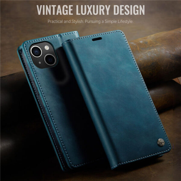 Alternative view of CaseMe iPhone 13 Wallet Case – Magnetic & RFID Blocking