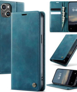 CaseMe iPhone 14 Plus Wallet Case – Magnetic & RFID Blocking
