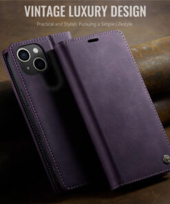 Alternative view of CaseMe iPhone 13 Mini Wallet Case – Magnetic & RFID Blocking