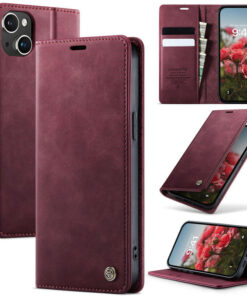 CaseMe iPhone 14 Wallet Case – Magnetic & RFID Blocking