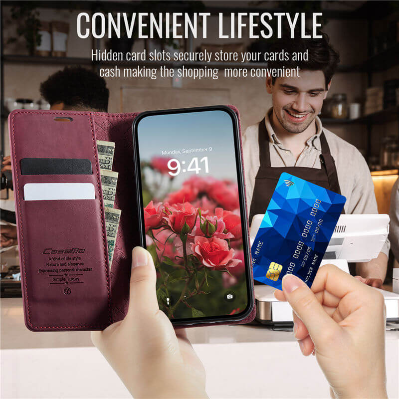 CaseMe iPhone 13 Wallet Case – Magnetic & RFID Blocking - Image 5