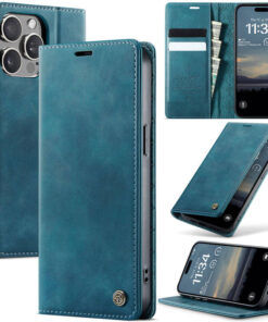 CaseMe iPhone 13 Pro Wallet Case – Magnetic & RFID Blocking