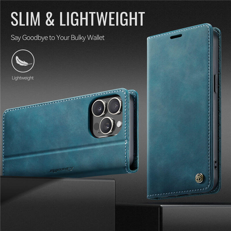 CaseMe iPhone 13 Pro Max Wallet Case – Magnetic & RFID Blocking - Image 8