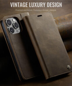 Alternative view of CaseMe iPhone 13 Pro Wallet Case – Magnetic & RFID Blocking